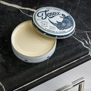 Tenax Matte Pomade with lid open